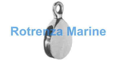 BLOCK FLAG BRASS 50MM