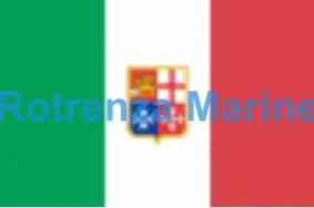 FLAG CIVIL ENSIGN, ITALY 3' X 4'