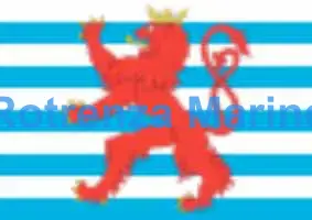 FLAG CIVIL ENSIGN, LUXEMBOURG 3' X 4'