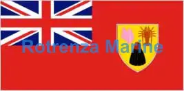 FLAG CIVIL ENSIGN, TURKS & CAICOS ISLANDS 3' X 4'