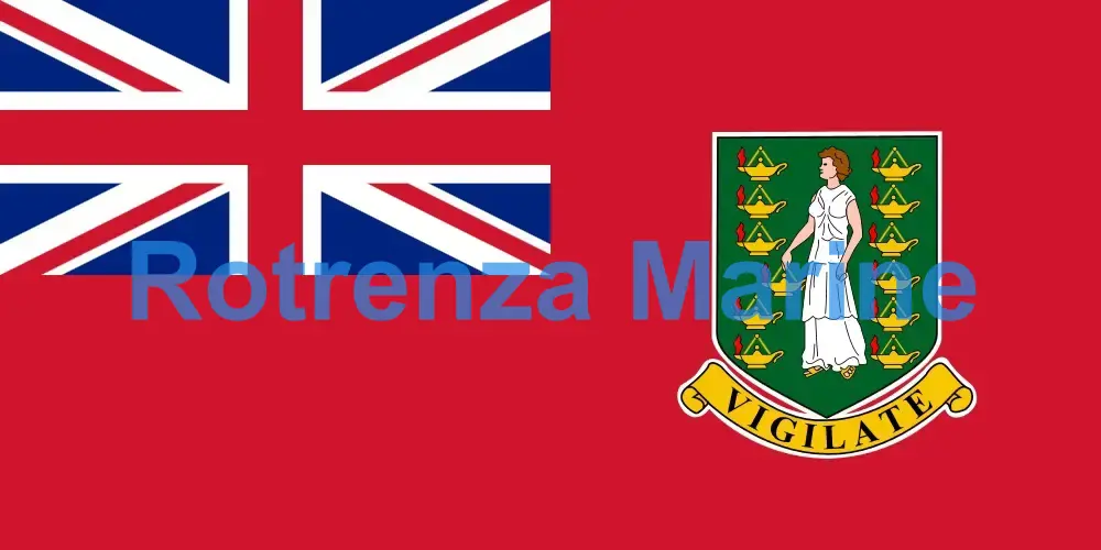 FLAG CIVIL ENSIGN, BRITISH VIRGIN ISLANDS 3' X 5'