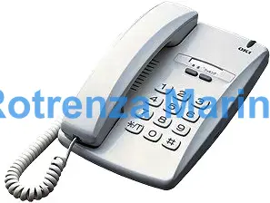 AUTO TELEPHONE NON WATERPROOF, DESK/WALL TYPE ODA1183-1N