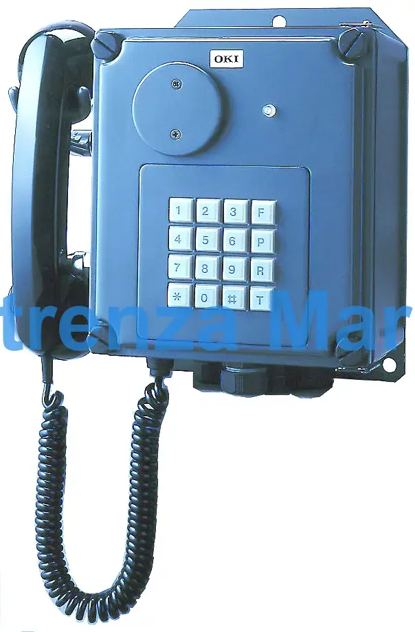 AUTO TELEPHONE DECK W/T (IP56), WALL TYPE ODA-1385-1N