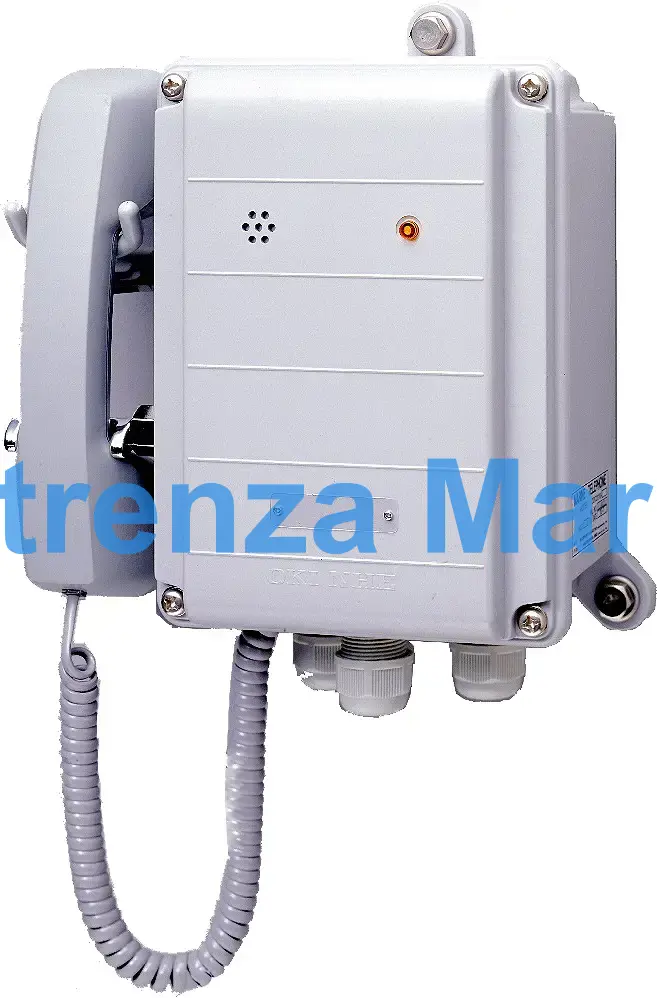 BATTERY TELEPHONE 1:1 DRIP, PROOF WALL TYPE ODC-2310-1HN