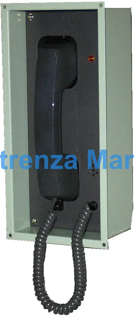 BATTERY TELEPHONE 1:1 NONWATER, PRF BUILTIN ON WALL ODC2783-1K