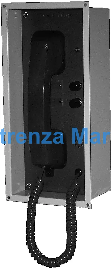 BATTERY TELEPHONE 1:2 NONWATER, PRF BUILTIN ON WALL ODC2784-1K