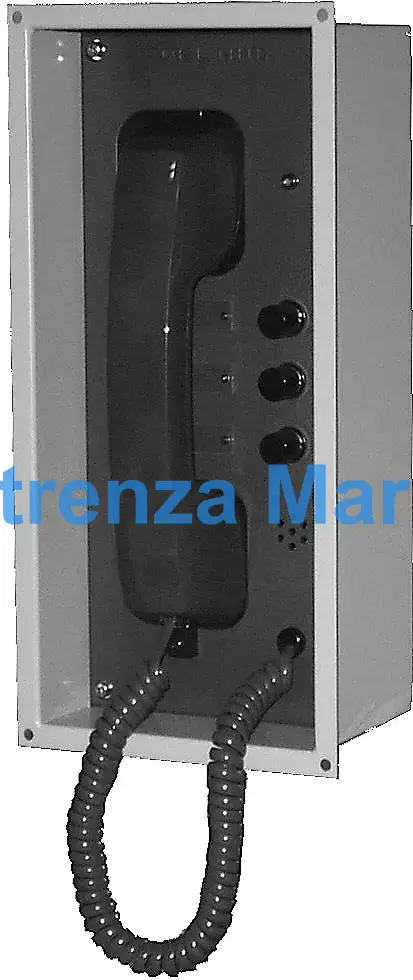 BATTERY TELEPHONE 1:3 NONWATER, PRF BUILTIN ON WALL ODC2785-1K