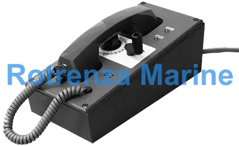 TELEPHONE MARINE BATTERY LESS, DIRECT DESK TYPE ODS4181-1