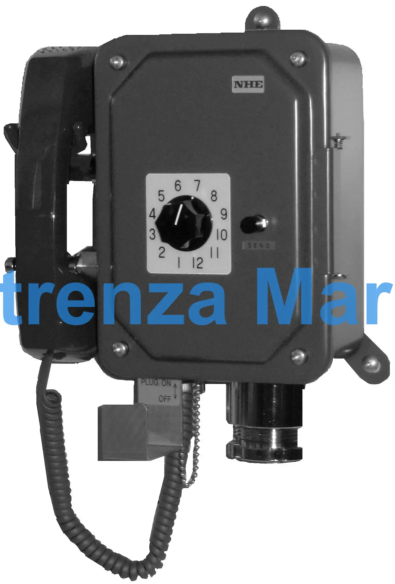 TELEPHONE I/SAFE BATTERY LESS, DIRECT WALL ODS4372-1