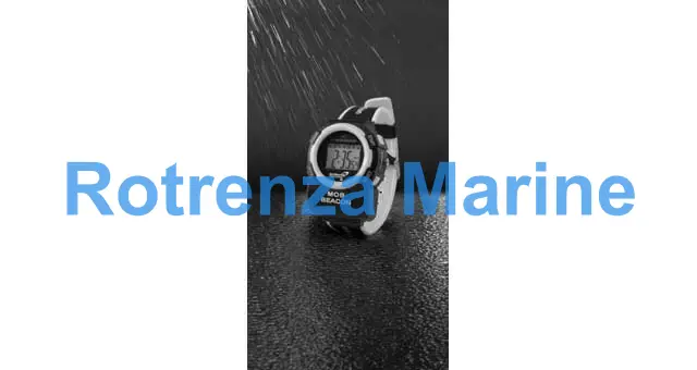 WRISTWATCH MANOVERBOARD BEACON, RF TRANSMITTER 121.5MHZ