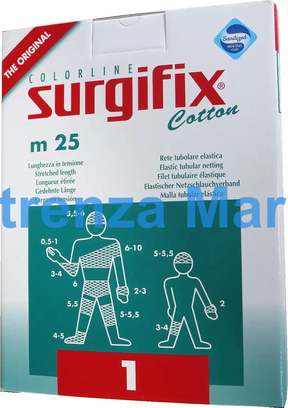 BANDAGE TUBE GAUZE FOR FINGER, 2.5CMX18MTR