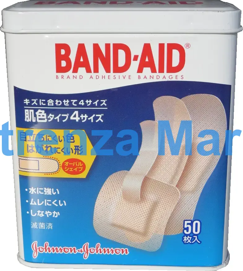BAND-AID 50PCS 3-ASSORTED SIZE