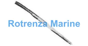 EYE SPUD WITH COVERED POINT, STAINLESS STEEL