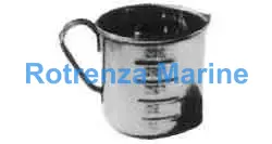 FEEDING CUP STAINLESS STEEL, 200CC