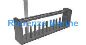 TEST TUBE STAND FOR 6 TUBES