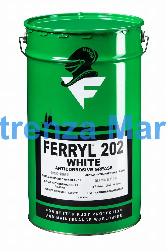 ANTI-CORROSIVE GREASE, FERRYL 202 WHITE 30KG