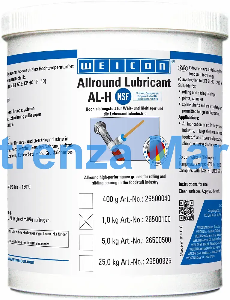 LUBRICANT ALLROUND WEICON, AL-H1000 1KGS
