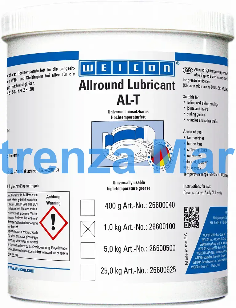 LUBRICANT ALLROUND WEICON, AL-T1000 1KGS