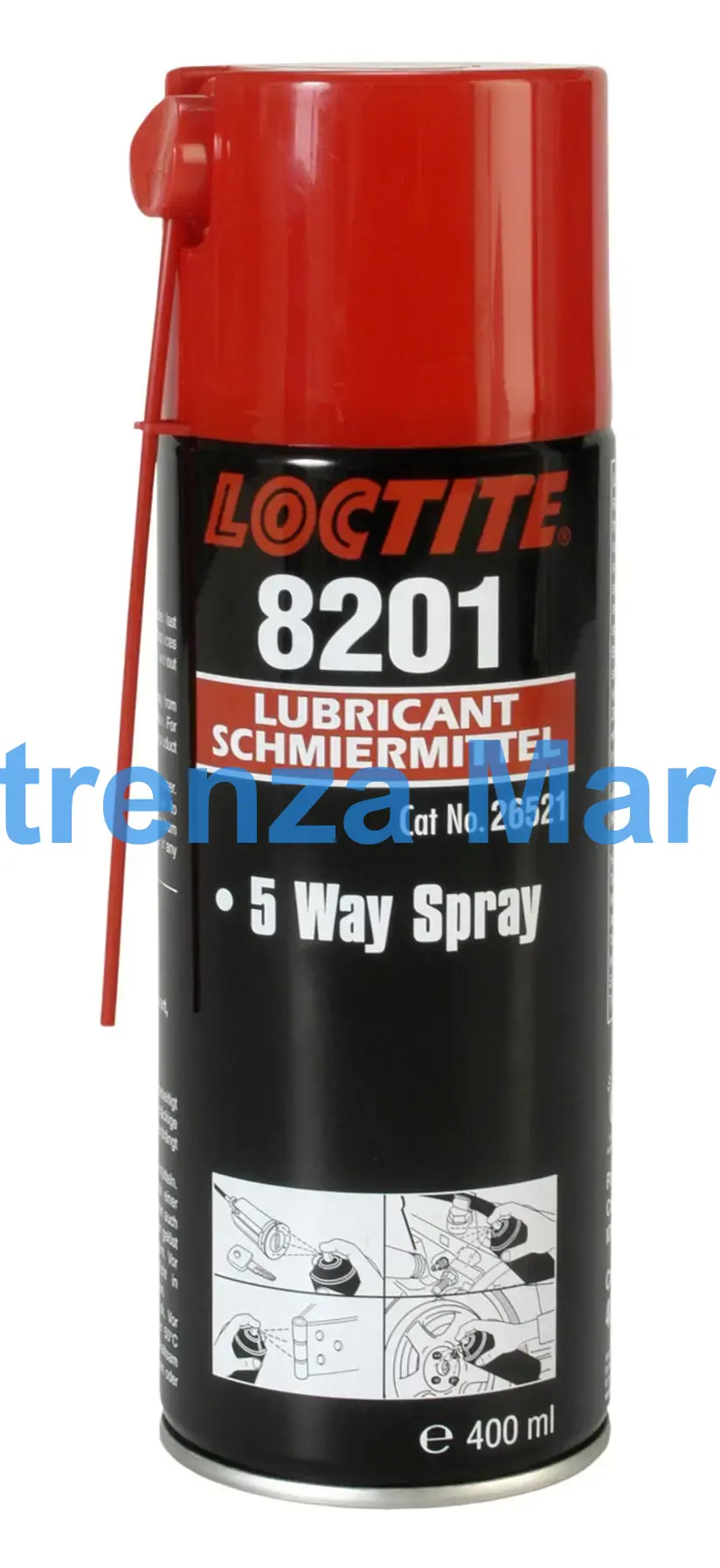LUBRICANT GENERAL PURPOSE 8201, LOCTITE FIVE WAY SPRAY 400ML