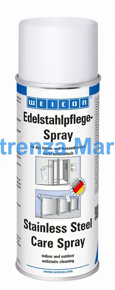 CLEANER SPRAY WEICON, STAINLESS STEEL CARE 400ML