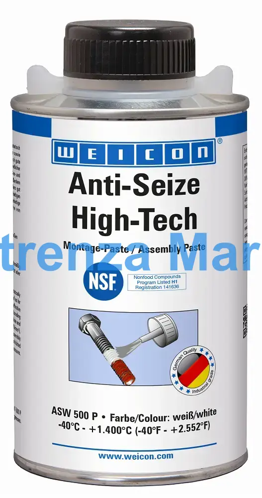 ANTI-SEIZE PASTE HIGH-TECH, ASW 500P BRUSH TOP CAN 500GRM