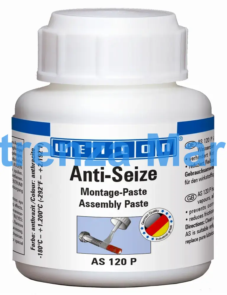 ANTI-SEIZE PASTE WEICON, AS 120P BRUSH TOP CAN 120GRM