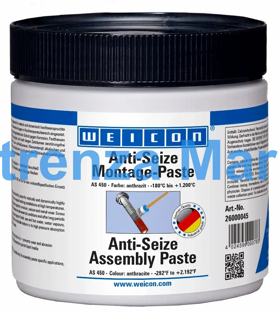 ANTI-SEIZE PASTE WEICON AS-450, CAN 450 GRM