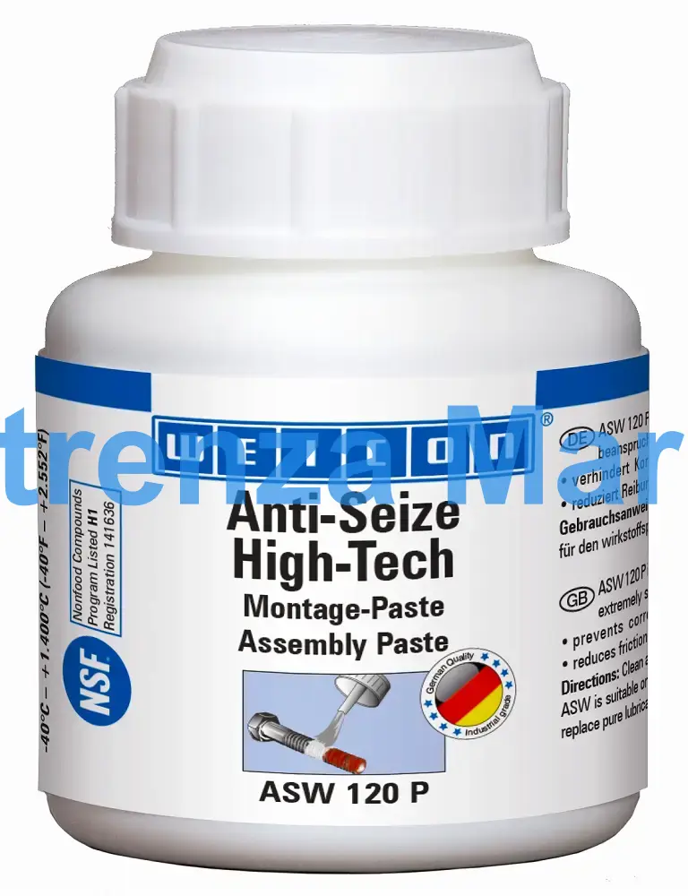 ANTI-SEIZE PASTE HIGH-TECH, ASP120P BRUSH TOP CAN 120GRM