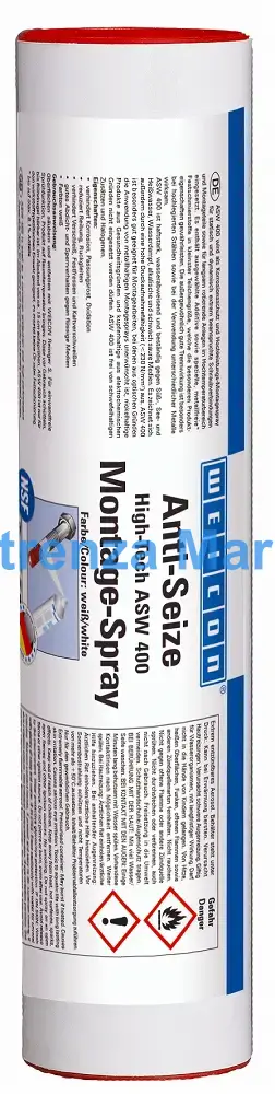 ANTI-SEIZE PASTE HIGH-TECH, ASW 400 K CARTRIDGE 400GRM