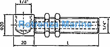 CONNECTION 90DEG W/THREAD, 1005 FOR AUTO GREASE DISPENSER