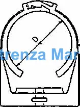 CLAMP F/ROUND BRUSH 28MM 2013, FOR AUTO GREASE DISPENSER 