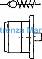 PLUG VALVE NON-RETURN 5060, FOR AUTO GREASE DISPENSER 