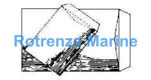 ENVELOPE KRAFT PAPER, 120X277MM