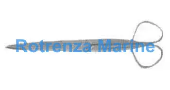 SCISSORS PAPER STAINLESS STEEL, OVERALL LENGTH 155MM