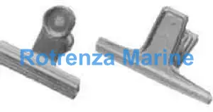 BULLDOG CLIP WITH EYE 20MM