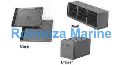 CASE STYLENE DRAWER TYPE, FOR CD/DVD 22'S