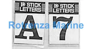 CHARACTER SELF ADHESIVE VINYL, WHITE 0 40MM 10'S/PKT