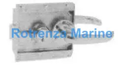 STEEL DOOR CYLINDER RIM LOCK, WITH LEVER HANDLE OHS#3550