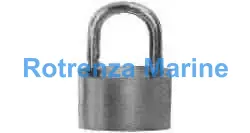 PADLOCK BRASS 40MM WITH 2KEYS