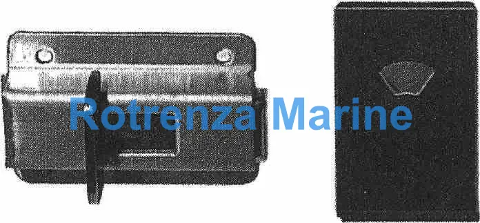 BOLT INDICATOR STAINLESS STEEL, 70X46MM FOR TOILET DOOR