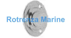 DOOR CUSHION RUBBER, W/STAINLESS BASE 48X22MM