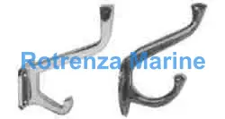 HAT HOOK BRASS BASE SIZE, 35X52MM