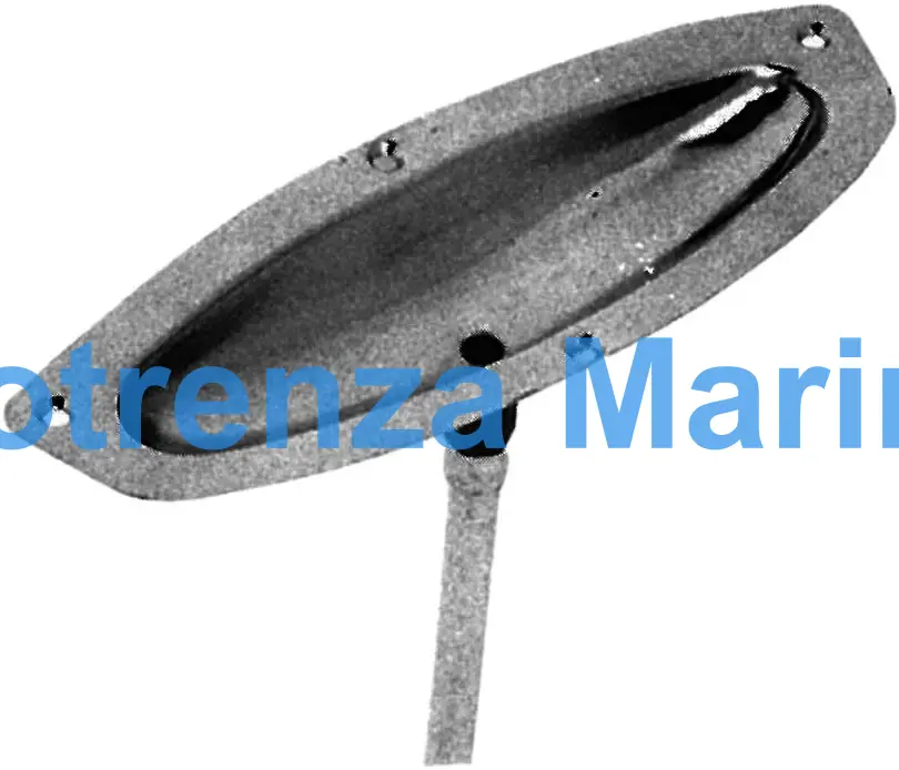 DRIP PAN BRASS WITH DRAIN TUBE, 153X54.5MM