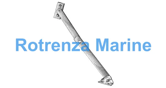 CABINET STAY W/STOP O.L. 265MM, RIGHT SCHWEPPER 4899