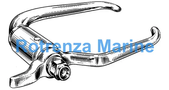DOG ASSEMBLY W/2 HANDLE, DISTANCE 194 MM SCHWEPPER 104A