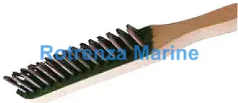 BRUSH STAINLESS STEEL STRAIGHT, 290MM
