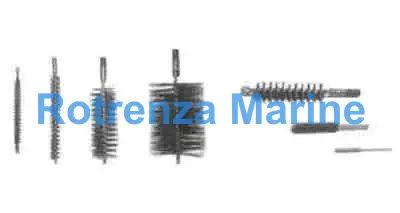 BRUSH TUBE NYLON CONDENSER, 25MM X 1/2" MALE THREAD