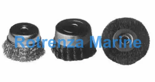 BRUSH WIRE WHEEL STANDARD, 150MMX3/4"