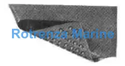 MAT BATH & SHOWER RUBBER, SAFE FOOTING 355X558MM