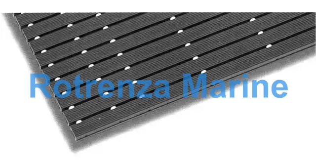 MAT DOOR VINYL JOINTED, P.V.C. CORRUGATED 60X90CM